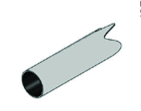 TUBE INOX 441 SPAZZO D48.3X1.5 (LE M/L) POUR PROTECTION AU SOL