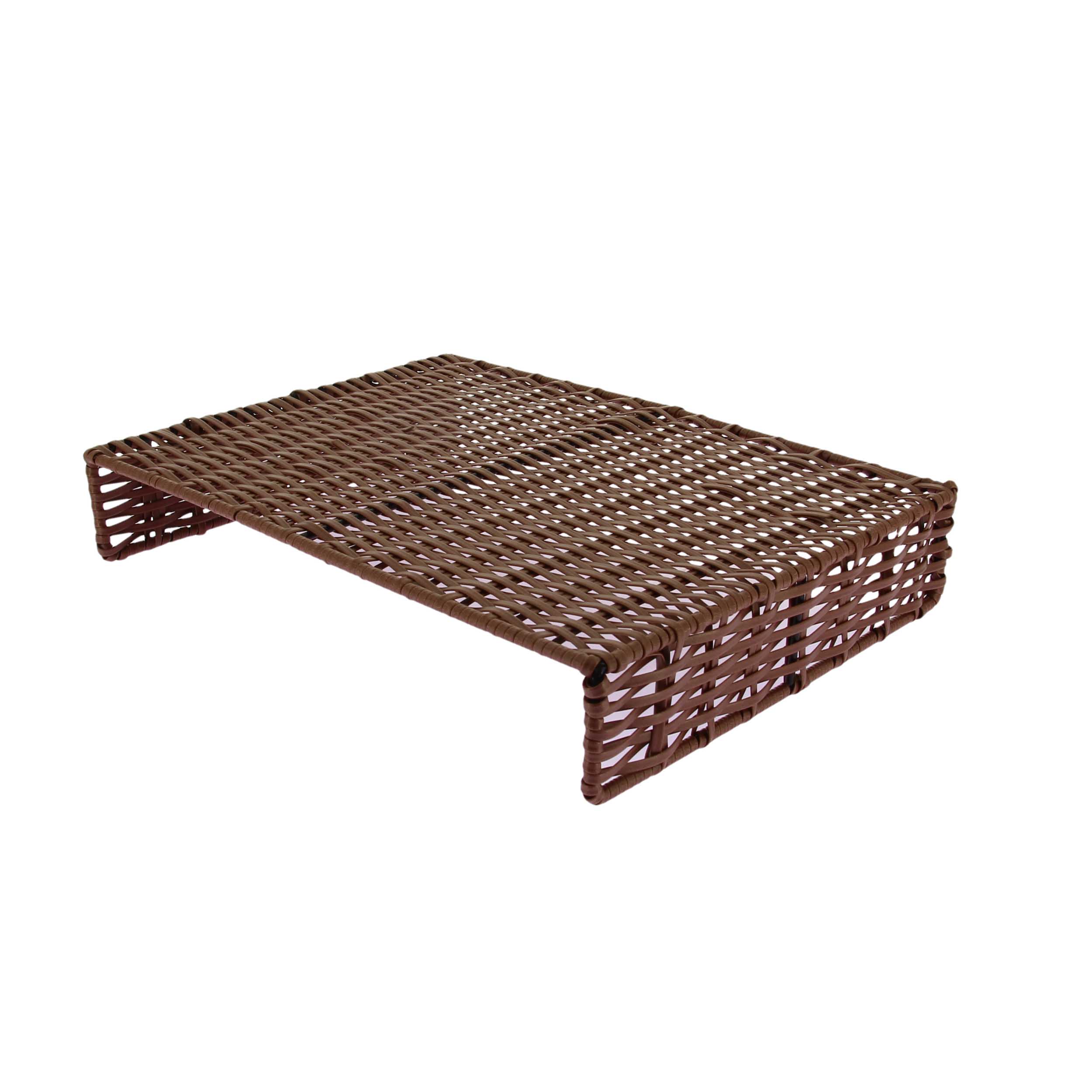 FAUX PLAFOND PP IMITATION OSIER CHOCOLAT POUR REF. V41504