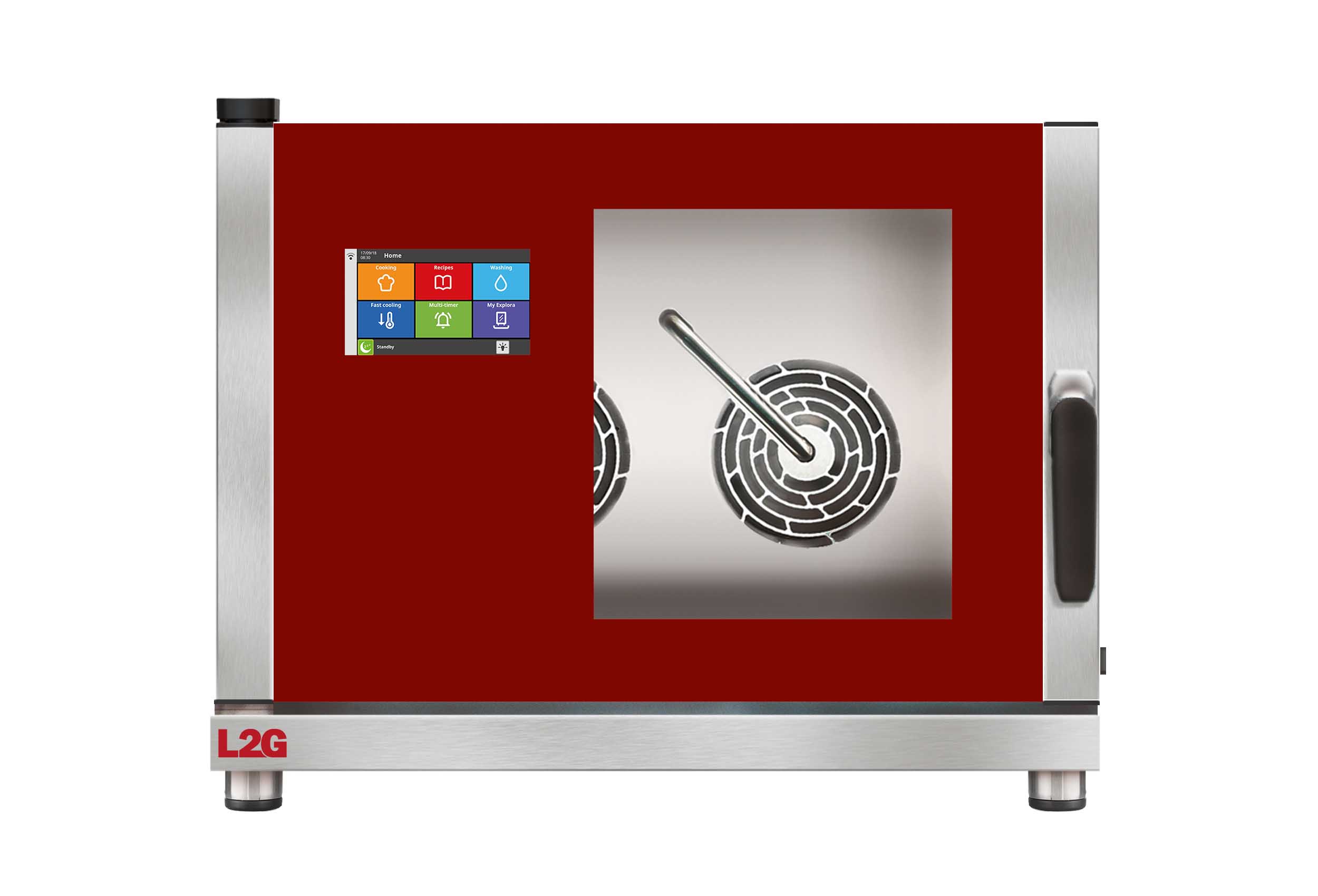 FOUR MIXTE ELECTRIQUE VULCAIN PREMIUM PROGRAMMABLE AUTONETTOYANT, 4GN1/1 ET 4X600X400 MM