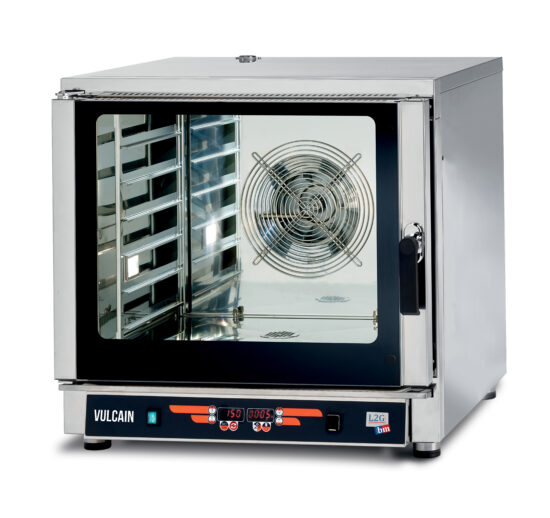 FOUR ELECTRIQUE MIXTE 6 NIVEAUX GN1/1 OU 600X400 MM, AVEC INJECTION D'EAU, PROGRAMMABLE