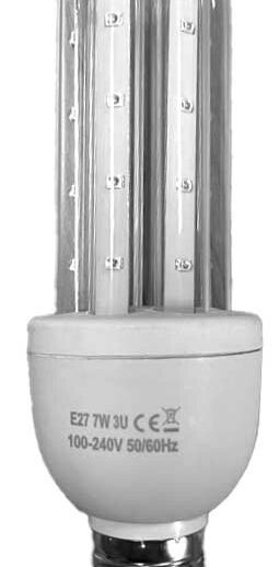 LAMPE LED E27 7W POUR EXTERMINATEUR D'INSECTES REF C715WL