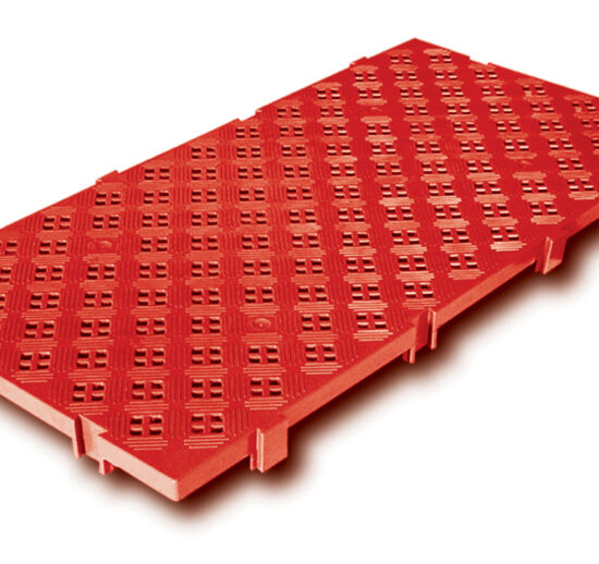CAILLEBOTIS ANTI-DERAPANT ROUGE BRIQUE